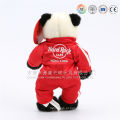 Figura feita sob encomenda dos desenhos animados brinquedos macios da panda do kung-fu